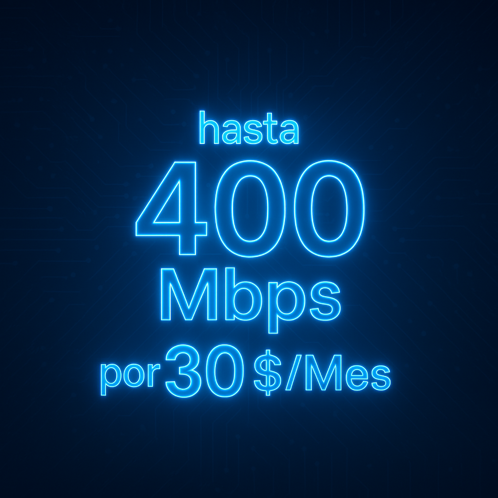 Incluye: IPTV, POS (Telefonía Interna de GV a GV), Televisión Analógica. Nuestros precios incluyen IVA.