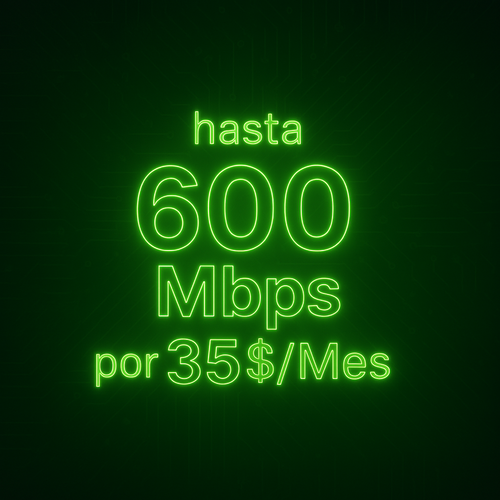 Incluye: IPTV, POS (Telefonía Interna de GV a GV), Televisión Analógica. Nuestros precios incluyen IVA.